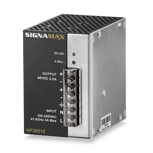 Signamax FO-AP30010 Industrial Power Supply DIN-Rail Mount, 48V DC
