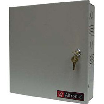 Altronix SMP10PM12P16 Power Supply Charger, 16 Fused Outputs, 12VDC at 10A, 115VAC, Supervision, BC300 Enclosure Image of AX-10PM12P16