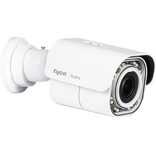 Illustra IES02-B12-BI04 Essentials 2MP Outdoor IP IR Bullet Camera, 2.7-13.5mm Lens, White