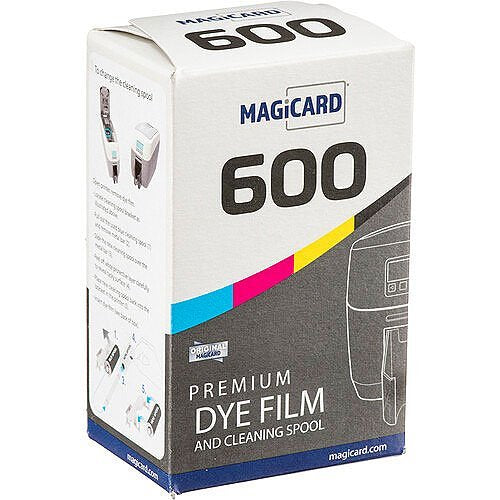 Magicard MA250YMCKOK Dye Color Film, Black on Reverse, 250-Images