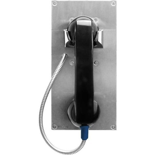 Viking K-1900-712L Hot-Line Panel Phone with 12" Armored Cable and Lanyard