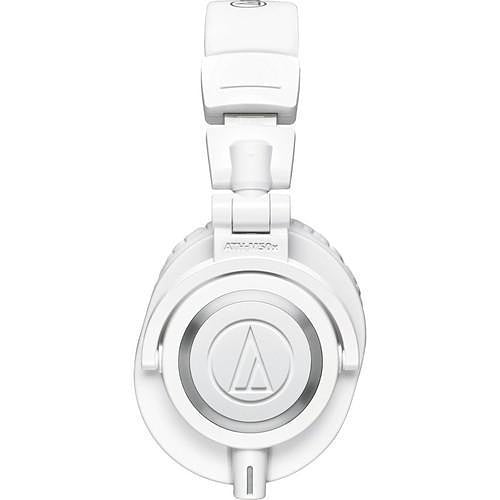 Audio-Technica ATH-M50xWH Professional Monitor Headphones, Closed-Back Dynamic