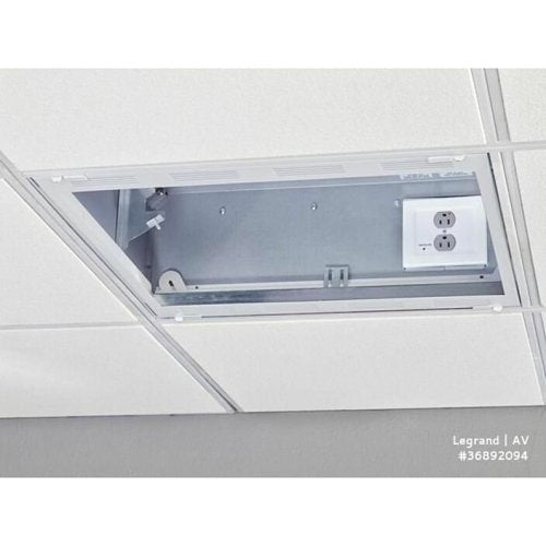 Chief CMS492 Suspended Ceiling Storage Box, White, 2x2\'