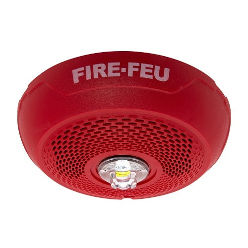 System Sensor SPSCRLED-B System Sensor SPSCRLED Speaker Strobe, Ceiling Mount