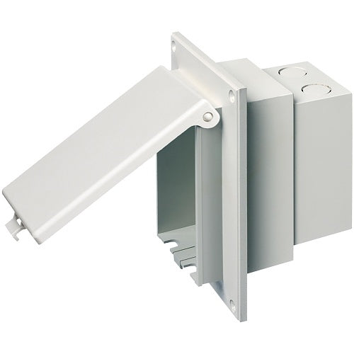 Arlington DBVR1WGC Low Profile Inbox for Flat Surface, White