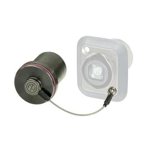 Neutrik SCNO-FDW-A Rugged Metal Sealing Cover for OpticalCON Chassis Connectors