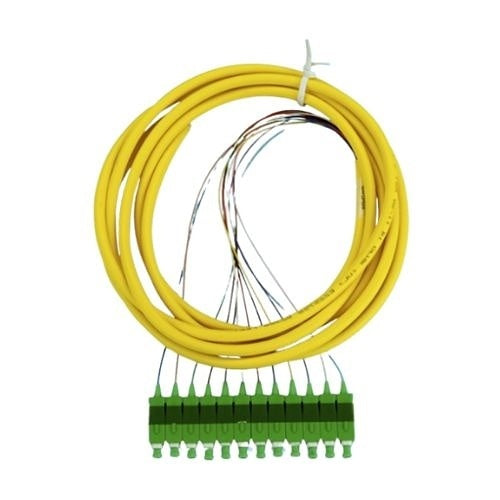 Lynn Electronics GGAA504JUE420FA Fiber Optic Patch Cable, LC/LC SM 9/125 OSP Armored, 420\'