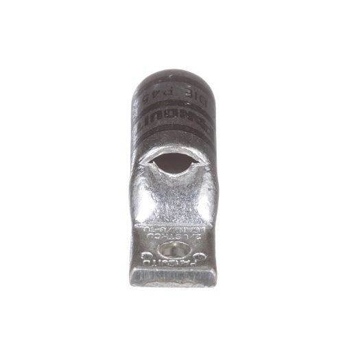 Panduit LCAN2/0-10-X Tin-Plated Copper Compression Lug, 1-Hole, Standard Barrel