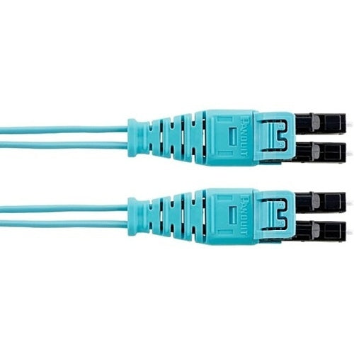 Panduit F92ERQ1Q1SNM042 Fiber Optic Patch Cord, OS2 2-Fiber 1.6mm PC OFNR Push-Pull Line Card1/Push-Pull, 42m