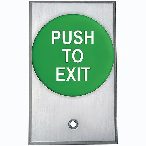 Camden 2-3/8\\" Pushbutton, Aluminum Faceplate Image of CM-5085GPTE