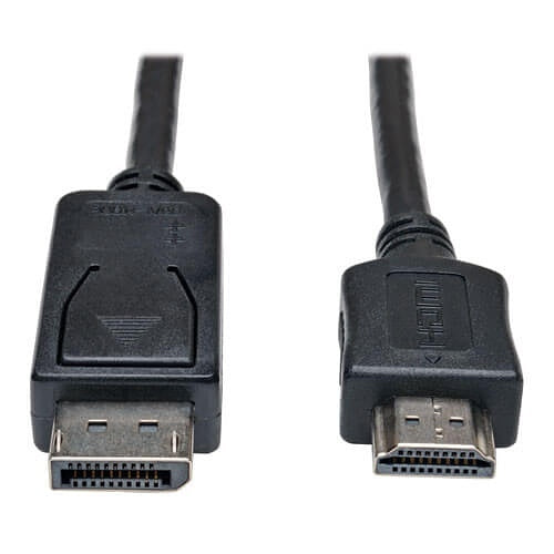 Tripp Lite P582-003 DisplayPort to HDMI Adapter Cable, M/M, 3\' (0.9m)