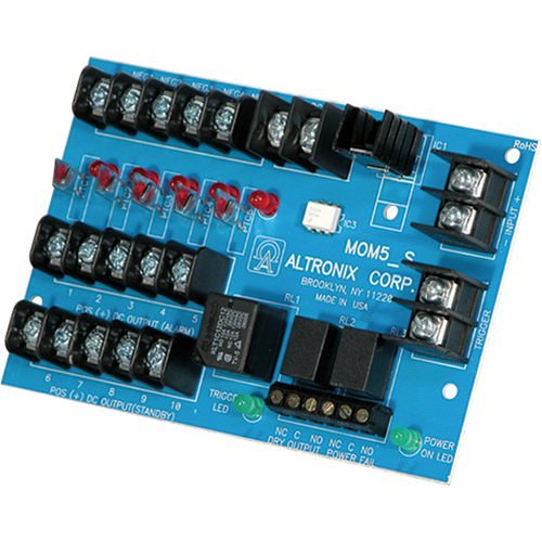 Altronix MOM5 Power Distribution Module Image of AX-MOM5