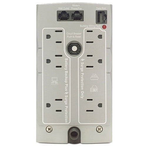 APC BK500 Back-UPS CS 500VA, 120V, NEMA Outlets, 3-Surge, Beige