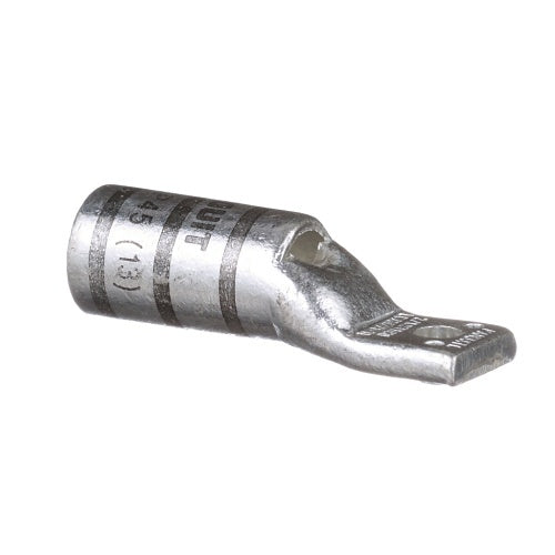 Panduit LCAN2/0-10-X Tin-Plated Copper Compression Lug, 1-Hole, Standard Barrel