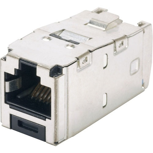Panduit CJS6X88TGY Mini-Communication Module CAT6A Shielded 8 POS Keystone Jack