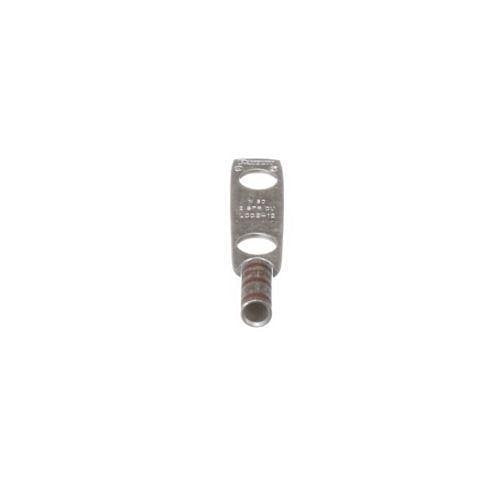 Panduit LCC2-12-Q Compression Connector Lug, 2-Hole, #2AWG, Copper
