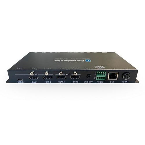 Comprehensive CSW-302PSMC Pro AV/IT Integrator Series 3x2 USB-C + HDMI 4K Matrix Switcher with USB 3.0 Hub and 60W PD