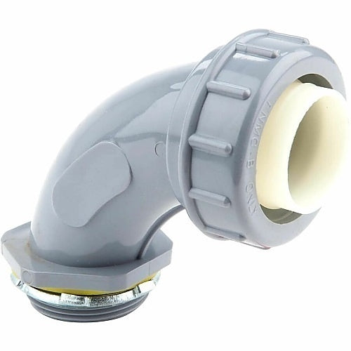 Dottie NLT90200 Conduit Adapter, 2\\" 90 Degree PVC Liquid Tight Connector