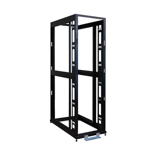 Tripp Lite SR48UBEXPNDNR3 SmartRack 48U Standard-Depth 4-Post Premium Open Frame Rack with No Sides, Doors or Roof