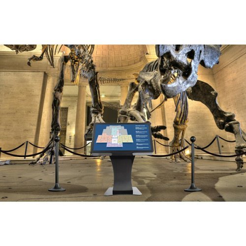 Peerless-AV KILH543 Landscape Kiosk Enclosure for 43\\" Displays up to 3.5\\" Deep, Black