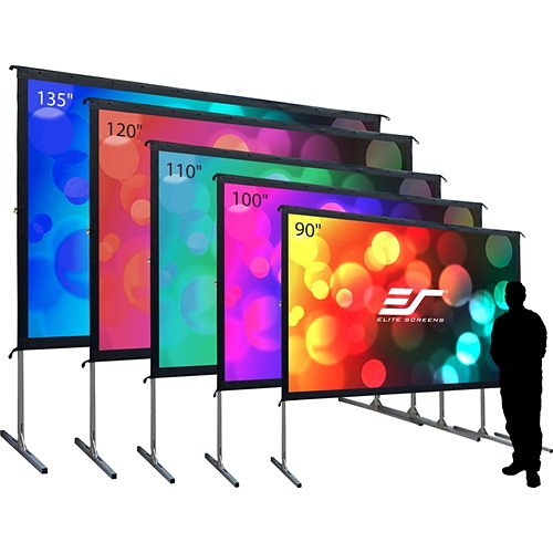 Elite Screens Yard Master OMS120HR3 120\\" Projection Screen