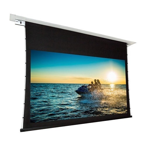 Dragonfly DFRM-TAB-100-HC 100\\" Recessed Motorized Tab Tension High Contrast Projection Screen (16:9)