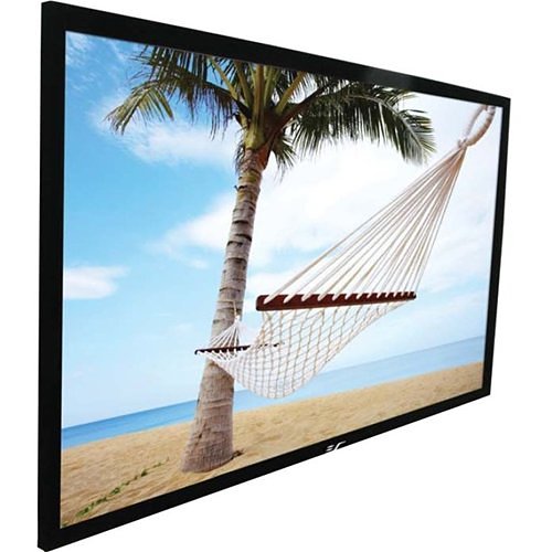Elite Screens R120DHD5 ezFrame Series CineGrey 5D 120\\" 4K Ultra HD Wall Mount Fixed Frame Projector Screen, 16:9