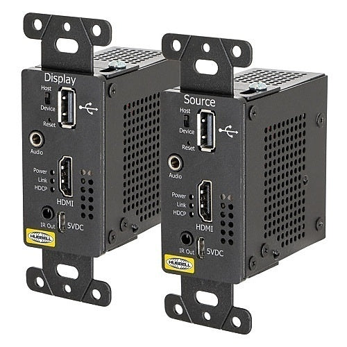 Hubbell ISFHD5BK HDBaseT 4K HDMI Extender with 110 Punch Down Kit
