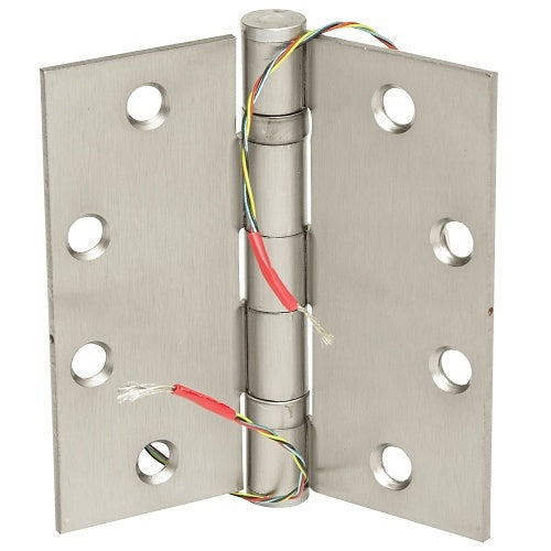 Command Access ETH8W4545 626 CH-BB79 8-Wire Power Transfer Hinge, BB79 Style, 4-1/2\\"x4-1/2\\", Satin Chrome
