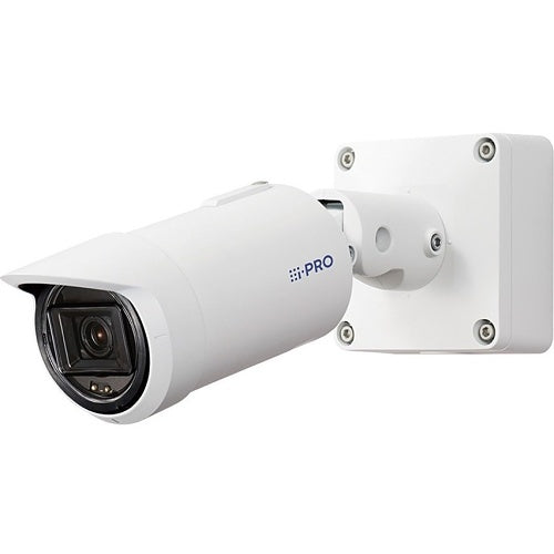 i-PRO WV-S15700-V2LN S-Series 4K Outdoor High Resolution Bullet IP Camera with AI Engine, IR-LED, NDAA, White