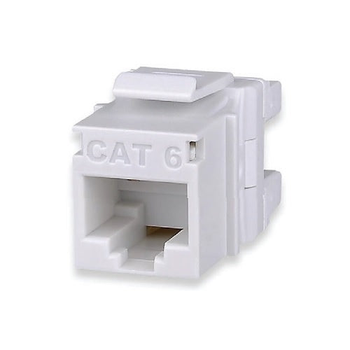 Signamax KJ458MTBD-C6C-WH MT-Series CAT6 Unscreened Keystone Jack, 500-Piece, White