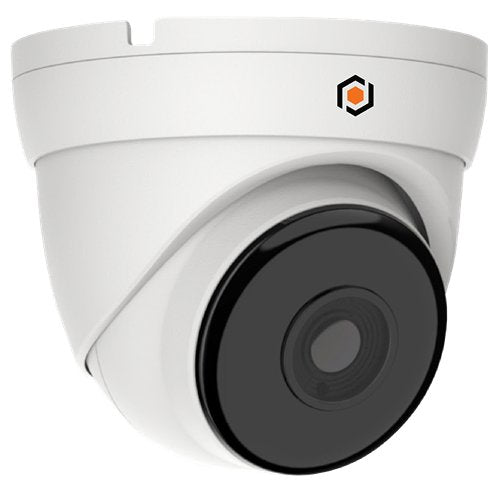 G.S.D TEBF28AIO-8MP 8MP HD Analog Eyeball Camera, 2.8mm Lens, IR Up to 20M, IP66, Weatherproof, White