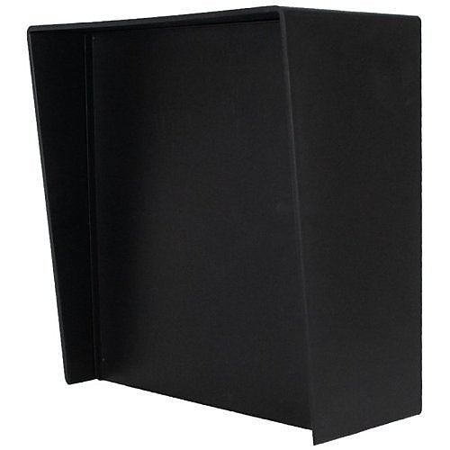 Pedestal Pro MC-PC-14-E-BLK 14\\" Square Polycarbonate Housing with Cam Lock, IP54