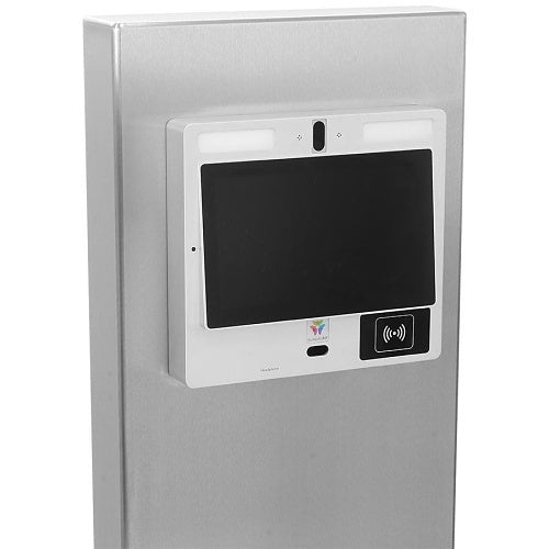 Pedestal Pro MX-SS-12S 53\\" Pedestal Tower for ButterflyMX 12\\" Touch Panel Unit, Stainless Steel