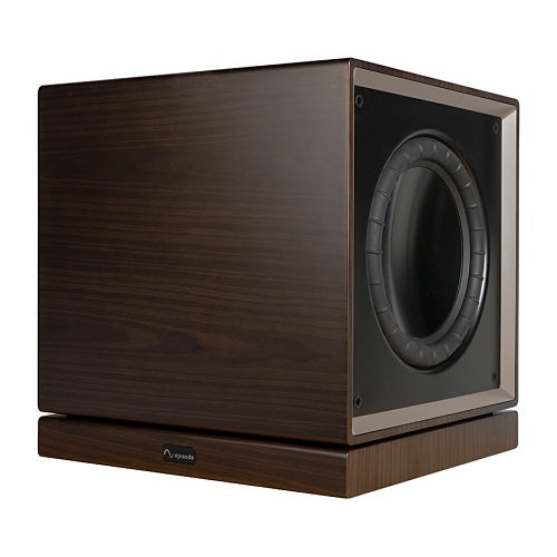 Episode ES-SUB-MEGA-D12-WLN Mega D-Series Dual Sealed Subwoofer with 1000W Amplifier, 12" Walnut