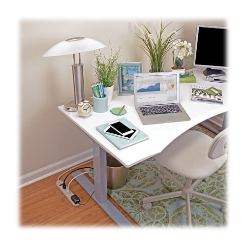 Tripp Lite TLP606 Protect It! 6-Outlet Surge Protector, 6\' Cord, 790 Joules, Diagnostic LED, Light Gray Housing