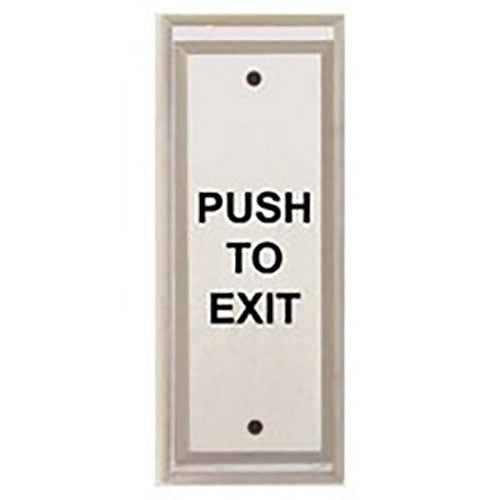 Alarm Controls PN5-152 Narrow Pneumatic Time Delay Emergency Door Release, Black Finish Image of AC-PN5152