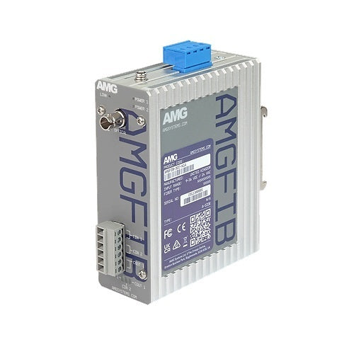 AMG Systems AMGFIB-3CC-S1A AMGFIB Series 3-Contact Closure, Singlemode 20Km, 1-Fiber, A-Side