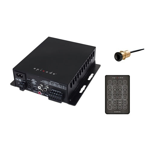 Episode KIT-EA-MINI-3D-IRTB 3-Channel Digital Mini-Amplifier with IR Sensor Tube and Remote Control, Kit