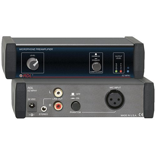 RDL EZ-MPA1 Amplifier - 2 Channel Image of RL-EZMPA1