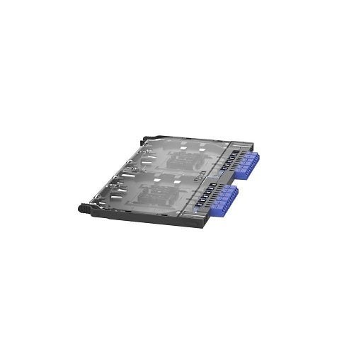 Panduit FDS9N-24-10P FlexCore Front Access ODF 24-Fiber Optic Splice Cassette, OS2, Singlemode, LC Duplex to Discrete Pigtail, Standard IL