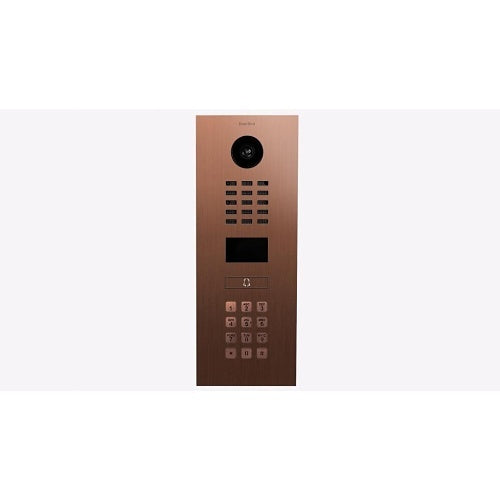 DoorBird D2101KV IP Video Intercom, Keypad, Bronze PVD