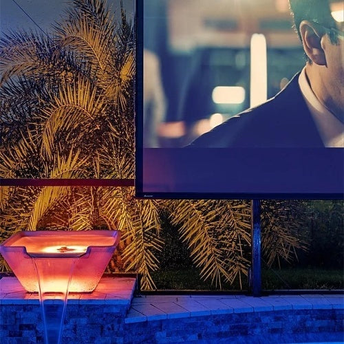 Draper 138020 Nocturne 94\\" Projection Screen, 16:10 Contrast Grey XH800E 110V