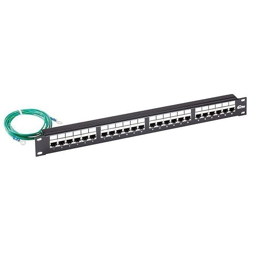 OCC DCC4888/25V01 48-Port Rack Mount Patch Panel, Gigabit Telco, 568B Wired