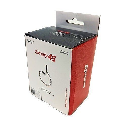Simply45 S45-BR32-100 Bridle Ring 1/4\\"x20, Size 2\\", 100-Pack