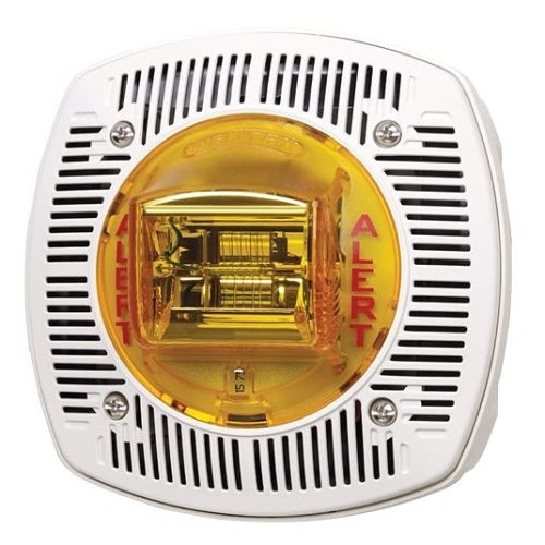 Gentex WSSPKA24-15/75PWW WSSPK24 Series Outdoor Colored Lens Speaker/Strobe