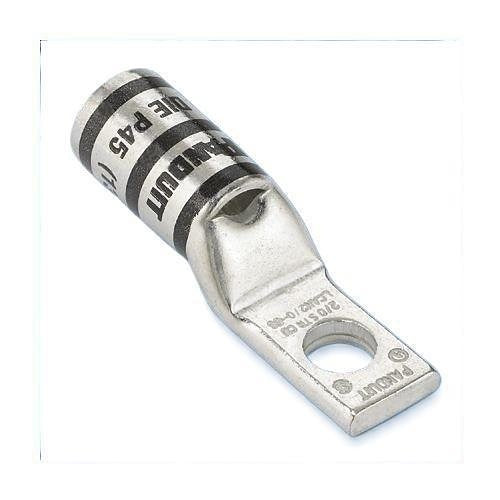 Panduit LCAN2-56-Q Narrow Tongue Compression Lug, 1-Hole, #2AWG, Copper