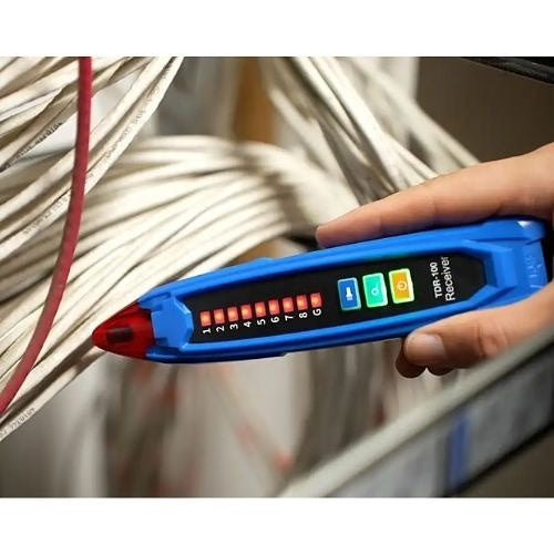 Jonard Tools TDR-100 Network Cable Tester and TDR, 6.6-1312\' Detection