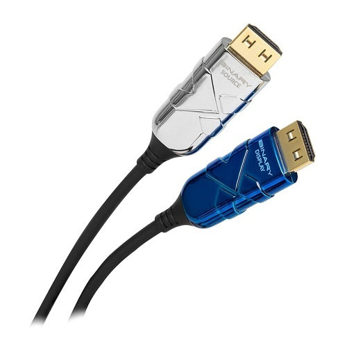 Binary BX-8K-15 BX Series Active 8K Ultra HD High Speed HDMI Cable with GripTek, 49.2\' (15m)