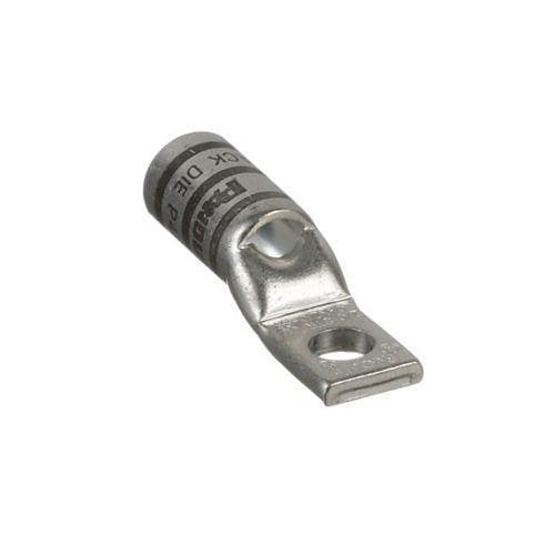 Panduit LCAN2/0-56-X Tin-Plated Copper Compression Lug, 1-Hole, Standard Barrel